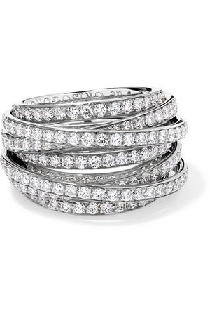 de GRISOGONO | Allegra 18-karat white gold diamond ring | NET-A-PORTER.COM