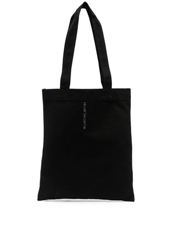 10 CORSO COMO logo-print canvas tote bag black CCLOGOECOBAGBLACK - Farfetch