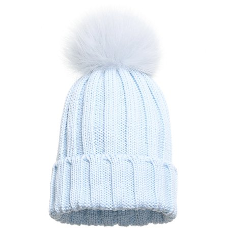 blue pom hat - Google Search