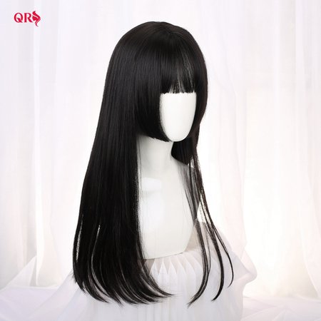 Long Black Japanese Style Hair