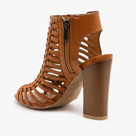 brown sandal heels - Google Search
