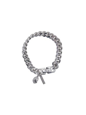 Sun Pendant Chain Bracelet (Silver) | W Concept
