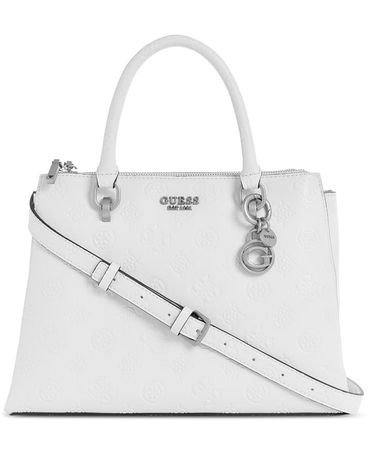 GUESS Galeria Status Double Compartment Medium Satchel & Reviews - Handbags & Accessories - Macy's