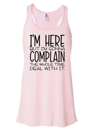 complain the whole time tank top, tanks for women, Workout Tanks with sayings funny, Workout Tanks Running, Workout Tank Tops… in 2020 | Funny gym shirts, Funny workout shirts, Funny tank tops