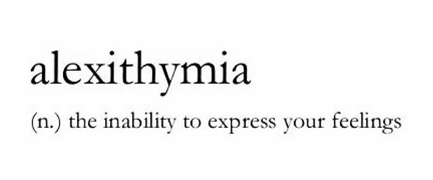 alexithymia