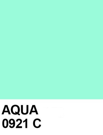 PANTONE Color: Aqua 0921 C