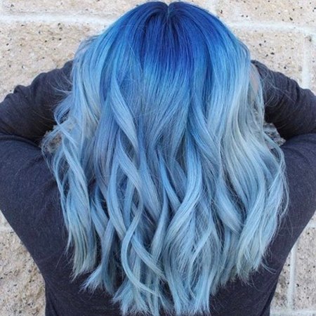 Blue Ombre Hair