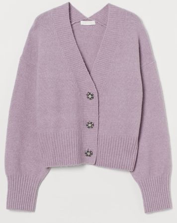 HM purple pullover