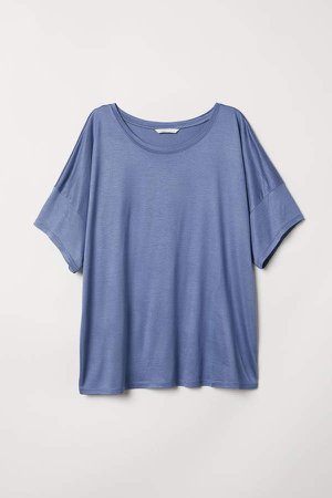 Viscose T-shirt - Blue