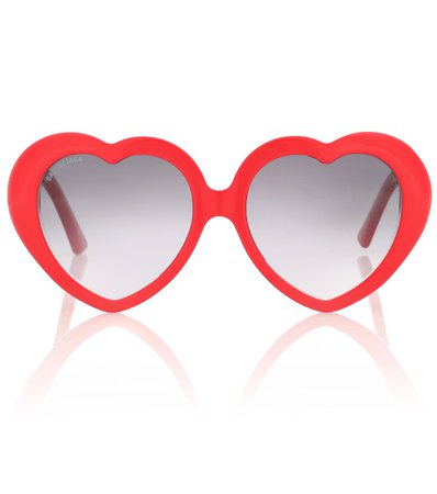 Susi Heart-Shaped Sunglasses | Balenciaga - Mytheresa