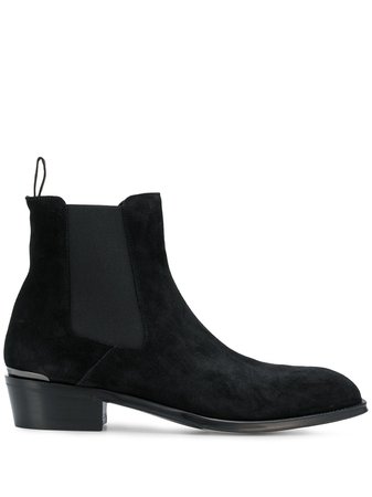 Alexander Mcqueen Square-Toe Chelsea Boots Ss20
