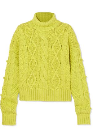GAUGE81 | Nazca cable-knit merino wool and alpaca-blend sweater | NET-A-PORTER.COM