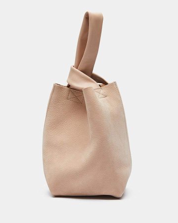 Small Urban Bucket Bag in Nubuck Leather