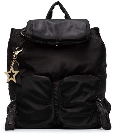 zipped pocket backpack