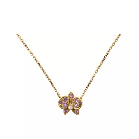 Cartier Jewelry Orchid Necklace