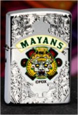Silver Mayans Lighter