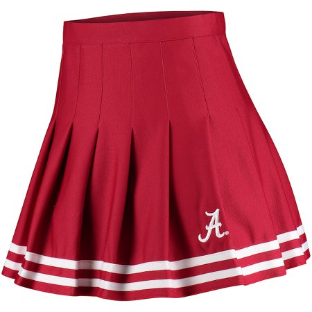 Alabama Crimson Tide ZooZatz Women's Rah Rah Cheer Skirt - Crimson
