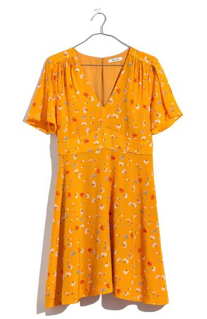 Madewell Belladonna Silk Dress | Nordstrom