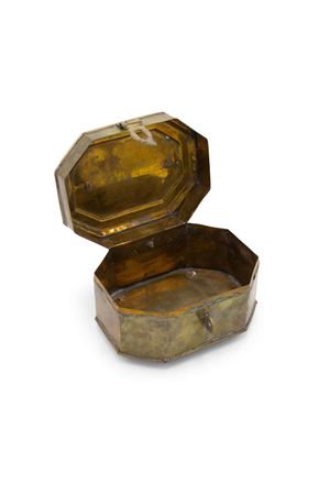 English Victorian Brass Box For Sale at 1stDibs