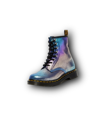 Dr. Martens 1460 Rainbow Ray Purple Rainbow Ray boots