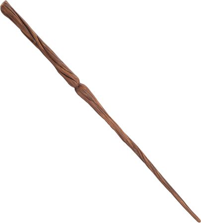 Cottage Garden Natural Brown Wood Grain 13.75 inch Resin Collectible Witch Wizard Cosplay Magic Wand