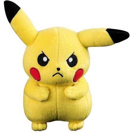 Pokemon Pikachu 8-Inch Plush [Angry Face] : Target