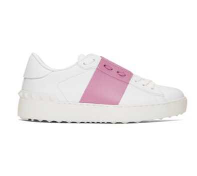 bubble gum pink Valentino trainers