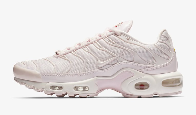 Pale Pink And University Red Romanticises Nike's Air Max Plus TN | Closer Look | The Sole Womens