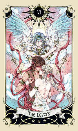 Mystical Manga Tarot - The Lovers