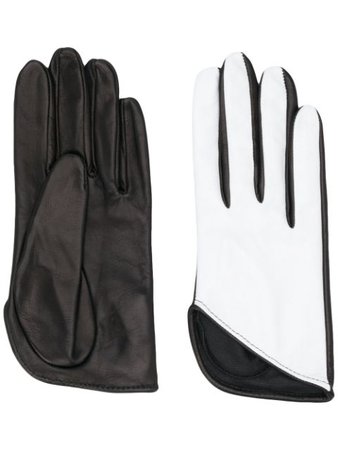 Manokhi Zweifarbige Handschuhe - Farfetch