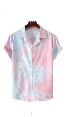 pink and blue shirt