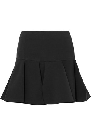 Chloé | Pleated crepe mini skirt | NET-A-PORTER.COM