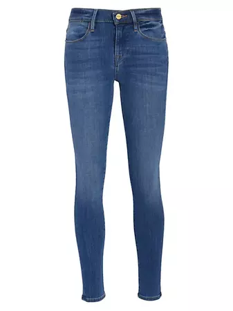 Shop Frame Le High Skinny Jeans | Saks Fifth Avenue