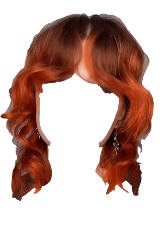 70s curly red hair