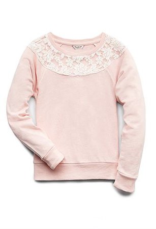 Lovely Lace Sweatshirt (Kids) | FOREVER21