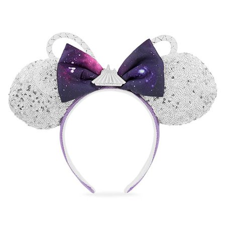 Minnie Mouse: The Main Attraction Ear Headband for Adults – Space Mountain – Limited Release
