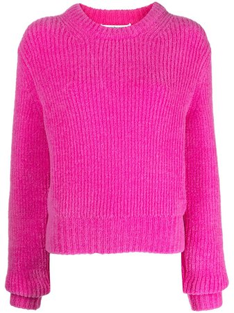 Shop Alexander Wang ribbed knit jumper with Express Delivery - FARFETCH