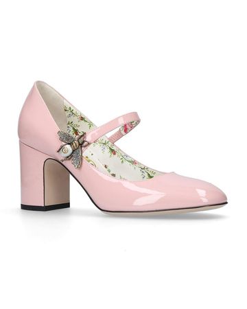gucci pink mary janes