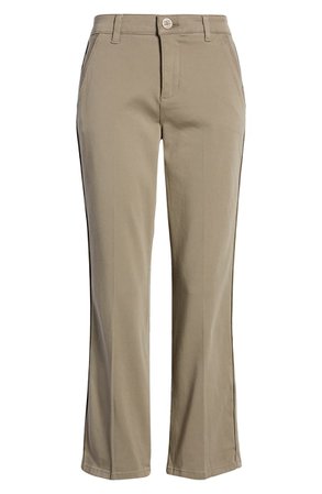 Wit & Wisdom Ab-solution Luxe Touch Cotton Blend Ankle Pants (Nordstrom Exclusive) | green