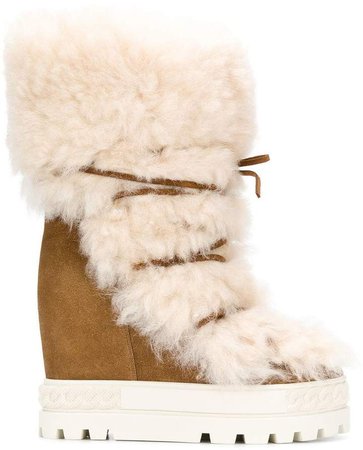 shearling Chaucer boots