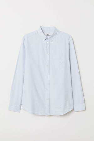 Oxford Cotton Shirt - Blue
