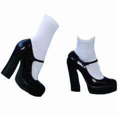 socks and heels
