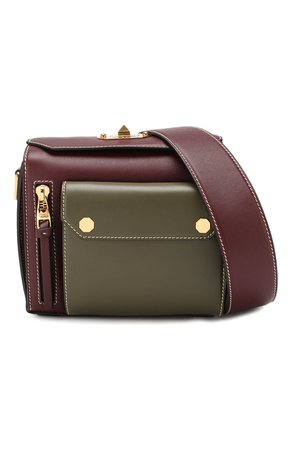 Женская сумка box 21.5 ALEXANDER MCQUEEN бордовая цвета — купить за 136000 руб. в интернет-магазине ЦУМ, арт. 581938/1BU1M