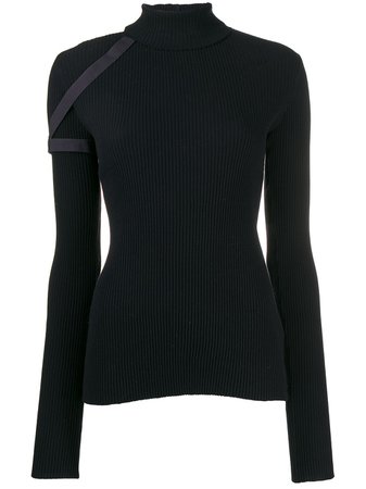 Helmut Lang Harness Roll Neck Sweater | Farfetch.com