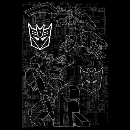 Amazon.com: Transformers Soundwave Circuit Board Official Men's T-Shirt (Black) (Small): Clothing
