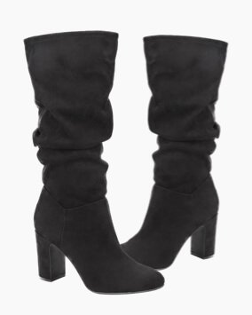 Black Slouchy Boots