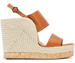 Maratea Leather Wedge Slingback Sandals