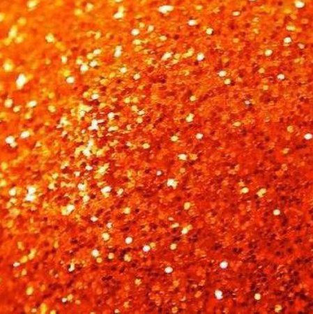Orange Glitter