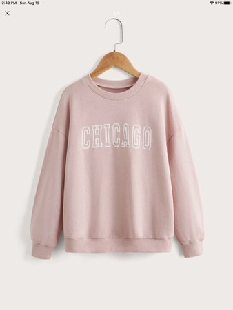 Chicago sweatshirt from shein