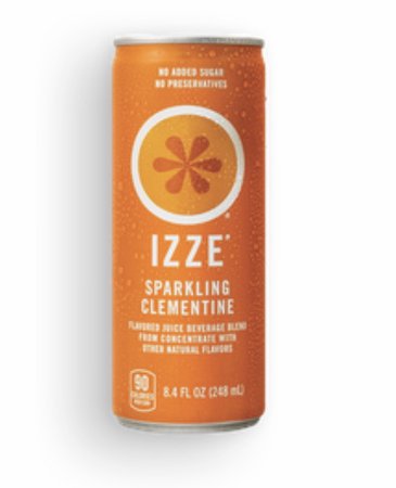 izzie sparkling clementine juice